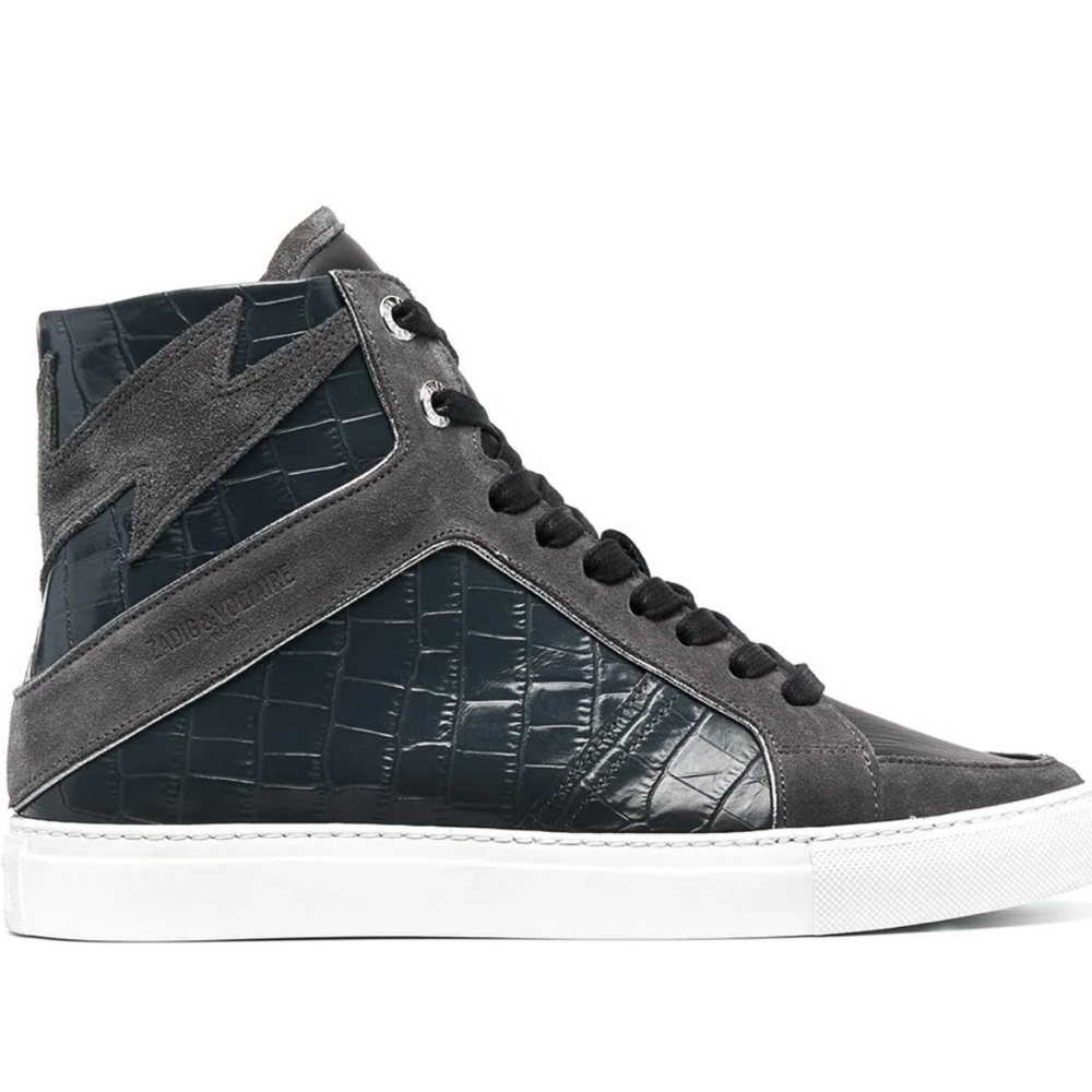 ZADIG & VOLTAIRE Flash Croc-Embossed